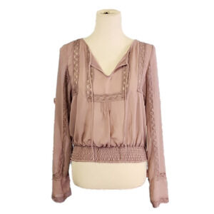 DOUBLE Zero Blouse Size L